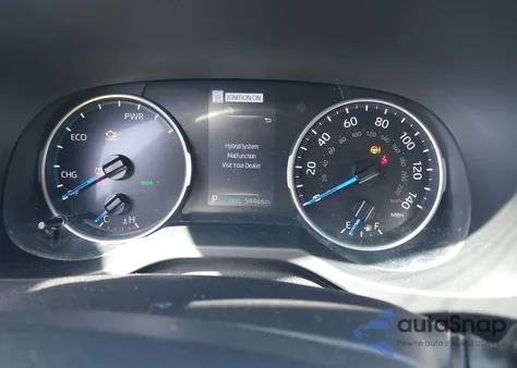 2022 Toyota Rav4 Hybrid Xle из США, поврежденный, VIN JTMRWRFV1ND145321